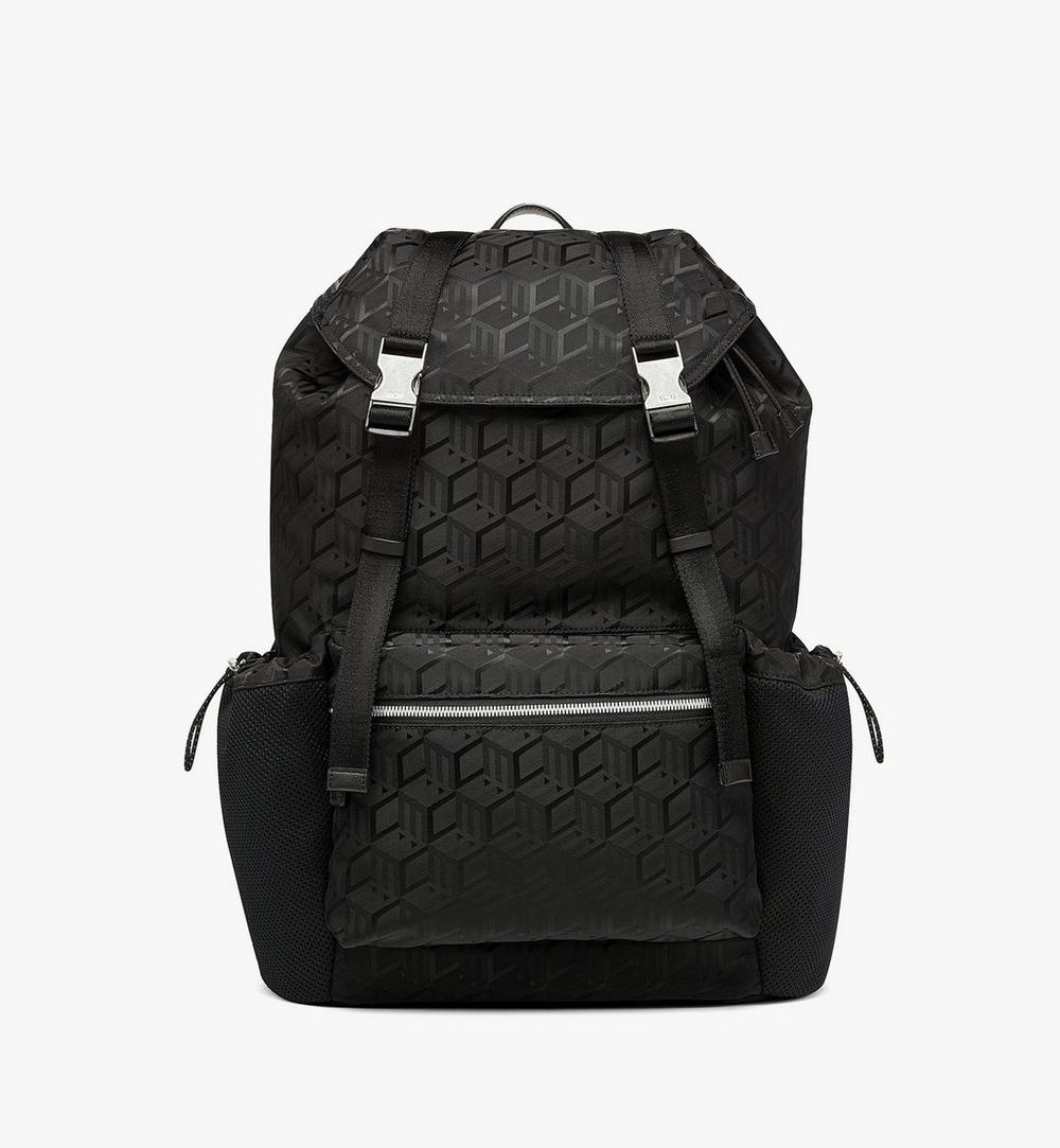 Brandenburg Backpack in Cubic Jacquard Eco-Nylon 1